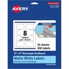 image:imageAvery TrueBlock Matte White Rectangle Scalloped Labels Sure Feed Technology 2 x 3 80 Matte White Labels PrinttoTheEdge LaserInkjet Printable Great for Packaging and Product Merchandising200 labels