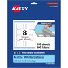 image:imageAvery TrueBlock Matte White Rectangle Scalloped Labels Sure Feed Technology 2 x 3 80 Matte White Labels PrinttoTheEdge LaserInkjet Printable Great for Packaging and Product Merchandising800 labels