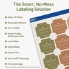 image:imageAvery Dissolvable Square Scalloped Labels Sure Feed Technology 158 x 158 Matte White PrinttoTheEdge LaserInkjet Printable 100 Labels Total100 labels