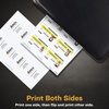 image:imageAvery Durable ID Cards Laser Printable on Both Sides Blank White 80 Total 2125 x 3375 61610