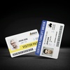 image:imageAvery Durable ID Cards Laser Printable on Both Sides Blank White 80 Total 2125 x 3375 61610