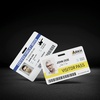 image:imageAvery Durable Wide ID Badges for Lanyards Laser Printable on Both Sides Blank White 80 Total 3375 x 2125 61611218 x 338 Pack of 5