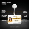image:imageAvery Durable Wide ID Badges for Lanyards Laser Printable on Both Sides Blank White 80 Total 3375 x 2125 61611218 x 338 Pack of 5