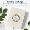 image:imageAvery Glossy Clear Square Scalloped Labels Sure Feed Technology 158 x 158 200 Glossy Clear Labels PrinttoTheEdge LaserInkjet Printable2 000 labels