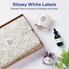 image:imageAvery Glossy White Labels Sure Feed Technology 2 x 3 Rectangle Labels PrinttoTheEdge LaserInkjet 80 Total 22890600 labels