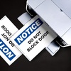 image:imageAvery Industrial Outdoor Vinyl Sign Labels 35 x 5 Permanent Laser Printable White 100 Blank Signs 61550