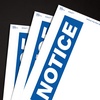 image:imageAvery Industrial Outdoor Vinyl Sign Labels 35 x 5 Permanent Laser Printable White 100 Blank Signs 61550