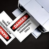 image:imageAvery Industrial Outdoor Vinyl Sign Labels 7 x 10 Permanent Laser Printable White 25 Blank Signs 61552