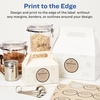 image:imageAvery Kraft Brown Round Labels with Sure Feed Technology 25 Diameter Print to the Edge LaserInkjet Printable Labels 2 Packs of 22808 450 Total 5639