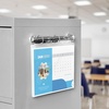 image:imageAvery Magnetic Hanging Binder Rings 15 Inch Slant Rings 3 Ring Binder Mechanism 777151 Pack