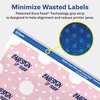 image:imageAvery Matte Clear Square Scalloped Labels Sure Feed Technology 158 x 158 200 Matte Clear Labels PrinttoTheEdge LaserInkjet Printable500 labels