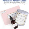 image:imageAvery Matte White Labels Metallic Gold Borders 3 Round Labels 60 Total LaserInkjet Printable 654460 labels