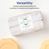 image:imageAvery Matte White Square Labels Sure Feed Technology 25 x 25 225 Matte White Printable Labels2 250 Labels