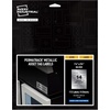 image:imageAvery Metallic Asset Tag Labels 334 x 2 Laser Printable Tags 64 Waterproof Labels 61520114 x 234