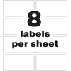 image:imageAvery Metallic Asset Tag Labels 334 x 2 Laser Printable Tags 64 Waterproof Labels 61520334 x 2