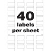image:imageAvery Metallic Asset Tag Labels 334 x 2 Laser Printable Tags 64 Waterproof Labels 6152034 x 112