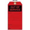 image:imageAvery Preprinted Out of Service Tags String Included 575 x 3 Red Tags WriteOn 25 Total 62429