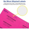 image:imageAvery Printable Address Labels with Sure Feed 1 x 258 Assorted Neon Colors Magenta Green and Yellow Laser amp Inkjet Compatible 450 Blank Labels Total 5979Assorted