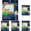 image:imageAvery Printable Address Labels with Sure Feed 1 x 258 Assorted Neon Colors Magenta Green and Yellow Laser amp Inkjet Compatible 450 Blank Labels Total 5979Assorted