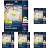 image:imageAvery Printable Address Labels with Sure Feed 1 x 258 Assorted Neon Colors Magenta Green and Yellow Laser amp Inkjet Compatible 450 Blank Labels Total 5979Neon Yellow