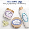 image:imageAvery Printable Durable White Oval Labels Sure Feed Technology 118 x 214 PrinttotheEdge Waterproof Labels Laser amp PigmentBased Inkjet Compatible 80 Total800 labels