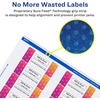 image:imageAvery Printable Durable White Rectangle Labels Sure Feed Technology 1 x 3 PrinttotheEdge Waterproof Labels Laser amp PigmentBased Inkjet Compatible 160 Total1 600 labels