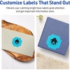 image:imageAvery Printable Square Scalloped Labels Sure Feed Technology 158 x 158 Bright Blue Labels PrinttoTheEdge LaserInkjet Printable 200 Total Great for Cosmetics and Jars1 600 labels