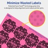 image:imageAvery Printable Square Scalloped Labels Sure Feed Technology 158 x 158 Bright Pink Labels PrinttoTheEdge LaserInkjet Printable 200 Total Great for Cosmetics and Jars400 labels