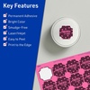 image:imageAvery Printable Square Scalloped Labels Sure Feed Technology 158 x 158 Bright Pink Labels PrinttoTheEdge LaserInkjet Printable 200 Total Great for Cosmetics and Jars200 labels