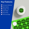 image:imageAvery Printable Square Scalloped Labels Sure Feed Technology 158 x 158 Neon Green Labels PrinttoTheEdge LaserInkjet Printable 200 Total Great for Cosmetics and Jars200 labels