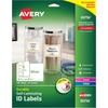image:imageAvery Professional Grade SelfLaminating Water Resistant ID Labels 312 x 1132 50 Pack 007532516 x 3516