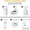 image:imageAvery Professional Grade SelfLaminating Water Resistant ID Labels 312 x 1132 50 Pack 007532516 x 3516