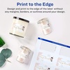 image:imageAvery Rectangle Labels Sure Feed Technology 15 x 275 100 Glossy White Labels 36456100 labels