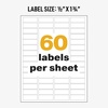 image:imageAvery UltraDuty GHS Chemical Labels for Laser Printers Waterproof UV Resistant 05 x 175 Pack of 1500 6051812 x 134