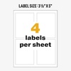 image:imageAvery UltraDuty GHS Chemical Labels for Laser Printers Waterproof UV Resistant 35 x 5 200 Pack 60503