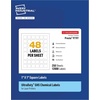 image:imageAvery UltraDuty GHS Labels Waterproof 1 X 1 White Square Labels  1200 Total Use with Laser Printers1 X 1