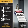 image:imageAvery UltraDuty Lockout Tagout Tags Kit 100lb PullStrength Print amp Assemble 15 Tags 575 x 325 62404