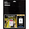 image:imageAvery UltraDuty Printable Plastic Hang Tags 55 x 283 White Blank Tags 50lb PullStrength 60ct 62400White