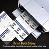 image:imageAvery UltraDuty Printable Plastic Hang Tags 55 x 283 White Blank Tags 50lb PullStrength 60ct 62400White