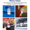 image:imageAvery UltraDuty Printable Plastic Hang Tags 55 x 283 White Blank Tags 50lb PullStrength 60ct 62400White