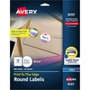 image:imageAvery Matte White Round Labels Sure Feed Technology Permanent Adhesive 112 400 Labels 8293