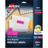 image:imageAvery Printable Address Labels with Sure Feed 1 x 258 Assorted Neon Colors Magenta Green and Yellow Laser amp Inkjet Compatible 450 Blank Labels Total 5979Neon Magenta