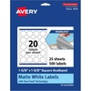 image:imageAvery TrueBlock Matte White Square Scalloped Labels with Sure Feed 158 x 158 200 Matte White Labels PrinttoTheEdge LaserInkjet Printable Labels Great for Packaging and Product Labels500 labels