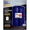 image:imageAvery UltraDuty GHS Chemical Labels for Laser Printers Waterproof UV Resistant 85 x 11 50 Pack 605015