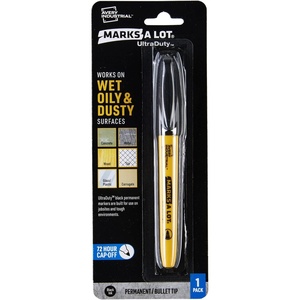 image:imageAvery Marks A Lot UltraDuty Permanent Markers Bullet Tip Water Resistant 1 Black Industrial Marker 298431 Count Pack of 1