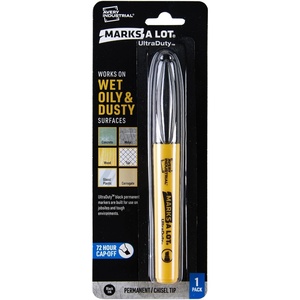 image:imageAvery Marks A Lot UltraDuty Permanent Markers Chisel Tip Water Resistant 1 Black Industrial Marker 29845