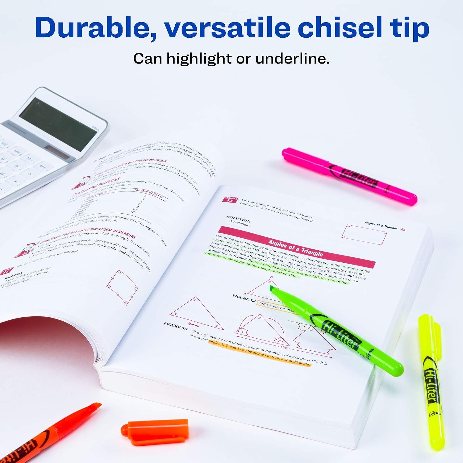 image:imageAVERY HiLiter PenStyle Highlighters Chisel Tip 6 Highlighters Assorted Colors 3 Packs 25602