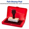 image:imageAVERY Carters Felt Stamp Pad 275 x 427 Inches Black Ink 36Pack of 21081275 x 427 inches