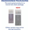 image:imageAVERY Dual Tip Markers  Fine Tip and Chisel Tip QuickDrying WaterBased Black Ideal for Planners and Journals 3PackNeutral