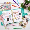 image:imageAvery  Amy Tangerine Designer Collection Planner Stickers 20 Sticker Sheets 744 Total Weekly Monthly and Daily Accessories for Journals and Calendars 6782Mom Variety Pack